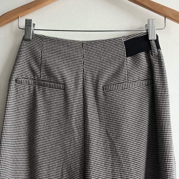 Oak + Fort Checkered Pants Women’s High Waisted Academia XS - Picture 3 of 11